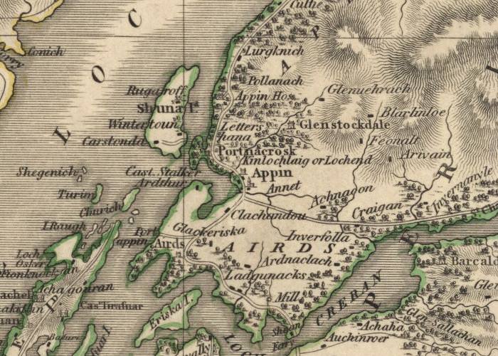Appin Map Old